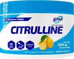 Цитрулин 6PAK Citrulline 200 г Лимон (5902811809603)
