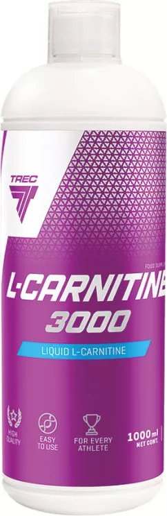 Жироспалювач Trec Nutrition L-Carnitine 3000 1000 мл вишня (5901750973529)