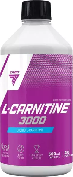 Жироспалювач Trec Nutrition L-Carnitine 3000 500 мл вишня (5901750973505)