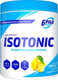Изотоник 6PAK Nutrition 500 г Лимон (5902811813310)