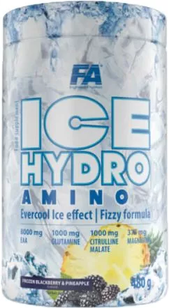 Амінокислота FA Nutrition ICE HYDRO AMINO 480 г Ожина-ананас (5902448246574)