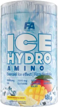 Аминокислота FA Nutrition ICE HYDRO AMINO 480 г Манго-лимон (5902448246611)