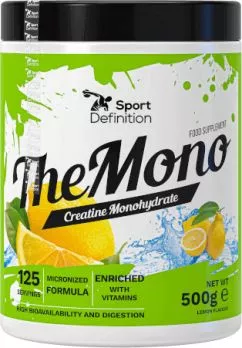Креатин Sport Definition The Mono 500 г лимон (5902811813679)