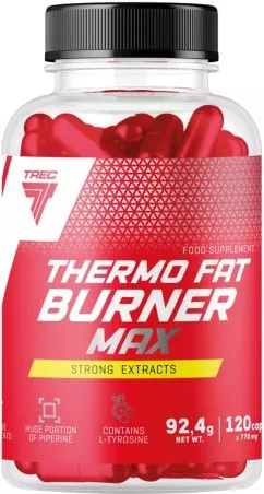 Жиросжигатель Trec Nutrition Thermo Fat Burner MAX 120 к (5902114012571)