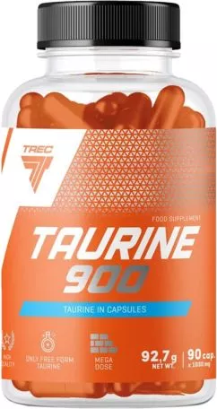 Аминокислота Trec Nutrition Taurine 900 90 капсул (5902114018405)
