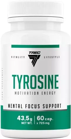 Амінокислота Trec Nutrition Tyrosine 60 капсул (5902114040222)