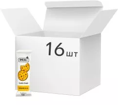 Упаковка протеїнових батончиків 1meal зі смаком печива 45 г х 16 шт(4260733850006)
