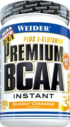 Амінокислота Weider Premium BCAA Powder 500 г Апельсин (4044782317006)