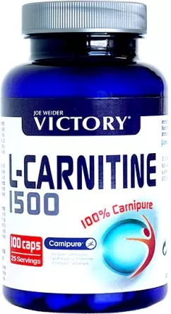 Спалювач жиру Weider L-Carnitine 1500 100% Carnipure 100 к (8414192305607)