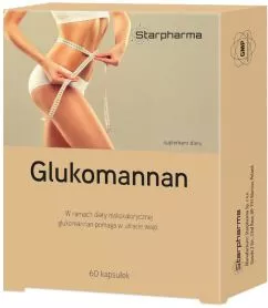 Жиросжигатель женский Star Pharma Глюкоманнан 60 капсул для похудения (5902989931045)