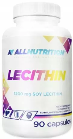 Добавка харчова Allnutrition Лецитин 1200 мг 90 капсул (5902837737263)