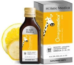 Пищевая добавка Flc Omegamedica KIDS Лимон-Банан 100 мл (5904139436097)