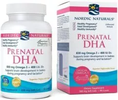 Пищевая добавка Nordic Naturals Prenatal Dha 90 капсул (768990017414)
