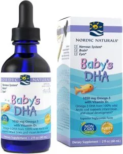 Добавка харчова Nordic Naturals Baby'S Dha 60 мл (768990537875)
