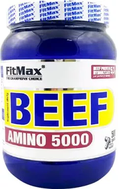 Амінокислота Fitmax Beef Amino 5000 500 т (5908264416931)
