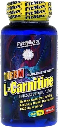 Жироспалювач Fitmax L-Carnitine Therm 60 к (5908264416672)
