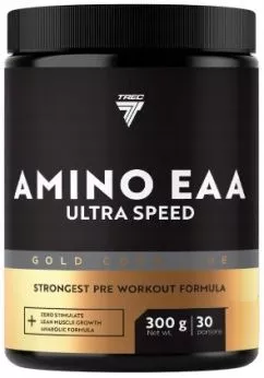 Аминокислота Trec Nutrition Gold Core Line Amino Eaa High Speed 300 г Jar Клубника (5902114041953)