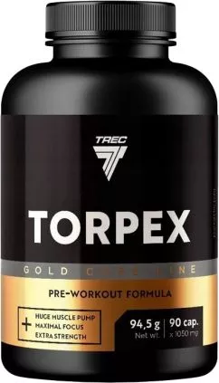 Предтренировочная добавка Trec Nutrition Gold Core Line Torpex 90 к (5902114041892)