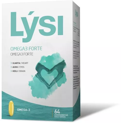 Омега-3 LYSI Forte 1000 мг 64 капсули (РЕ002) - фото №2