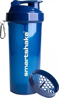 Шейкер спортивний SmartShake Lite 1 л Glossy-Navy Blue (10611402)