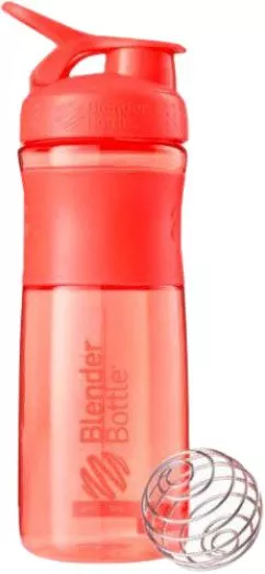 Шейкер BlenderBottle SportMixer з кулькою 820 мл Кораловий (SM 28oz Coral)