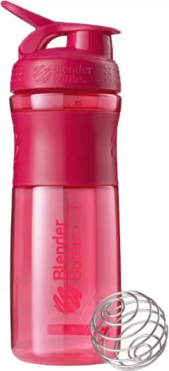 Шейкер BlenderBottle SportMixer з кулькою 820 мл Рожевий (SM 28oz Pink)