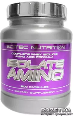 Аминокислота Scitec Nutrition Isolate Amino 500 капсул (728633104031)