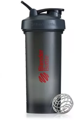 Шейкер BlenderBottle Pro45 з кулькою 1.3 л Сірий з червоним (Pro 45 Grey / Red (ORIGINAL))