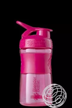 Шейкер BlenderBottle SportMixer з кулькою 590 мл Рожевий (SM 20oz Pink)