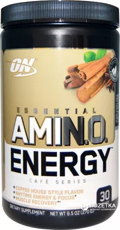 Аминокислота Optimum Nutrition Essential Amino Energy 30 порций Iced Chai Tea Latte Flavor (748927054170)