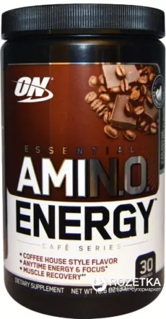 Амінокислота Optimum Nutrition Essential Amino Energy 30 порцій Cappuccino (748927054064)