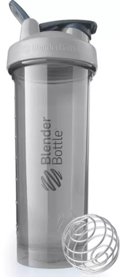 Шейкер BlenderBottle Pro32 з кулькою 940 мл Сірий (Pro32 Grey)