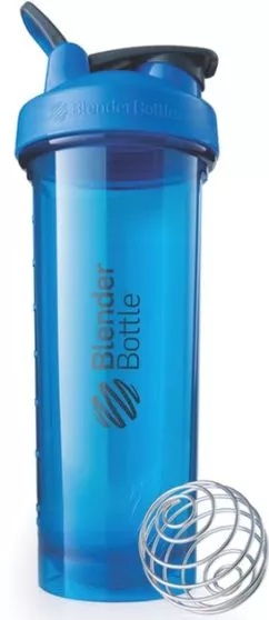 Шейкер BlenderBottle Pro32 з кулькою 940 мл Блакитний (Pro32 Cyan)