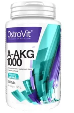 Предтренировочный комплекс OstroVit AAKG 150 таблеток (5902232610857)