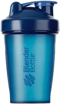 Шейкер BlenderBottle Classic з кулькою 590 мл Темно-Синій (Classic 20oz Navy)