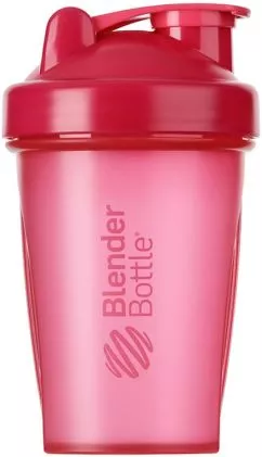 Шейкер BlenderBottle Classic з кулькою 590 мл Малиновий (Classic 20oz Pink Alt)