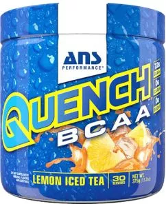 Амінокислота ANS Performance QUENCH BCAA 375 г Лимонний чай з льодом (638037636314)