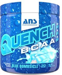 Аминокислота ANS Performance QUENCH BCAA 375 г Голубой взрывной фруктовый лед (659153875920)