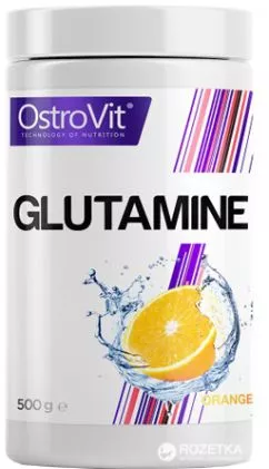 Амінокислота OstroVit L-Glutamine 500 г Апельсин (5902232611540)
