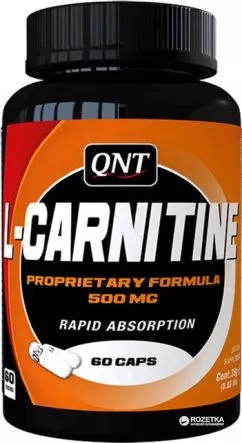Жироспалювач QNT L-Carnitine 60 капсул (5425002400682)