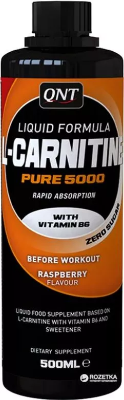Жиросжигатель QNT L-Carnitine Liquid 500 мл (5425002400828)