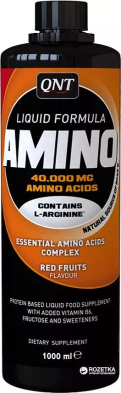 Амінокислота QNT Amino Acid Liquid 1 л Red Fruits (5425002406523)