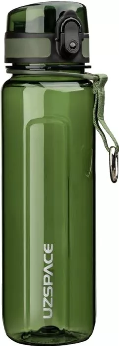 Пляшка для води Uzspace U-type 500 мл Зелена (6955482372784)