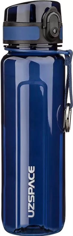Пляшка для води Uzspace U-type 500 мл Синя (6955482372777)