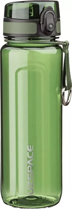 Пляшка для води Uzspace U-type 750 мл Зелена (6955482372845)