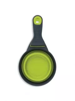 Мерный стакан для корма Dexas Collapsible KlipScoop зеленый (dx30736)