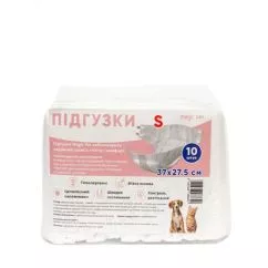 Подгузники Magic Pet для ежедневного использования для собак и кошек для сук 36,5х22см S 10шт (6940528286620)