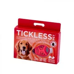 TickLess Pet Ультразвуковой отпугиватель клещей для домашних животных оранжевый