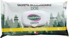 Inodorina Green Lucidante Влажные биоразлагаемые салфетки для собак с пантенолом 30 шт