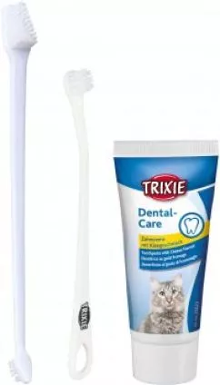 Набор для гигиены зубов Trixie для кошек 50 г (4011905256207)